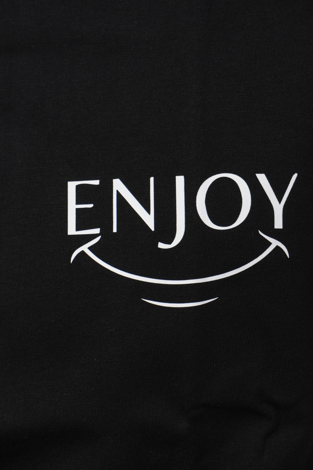 T shirt enjoy noir